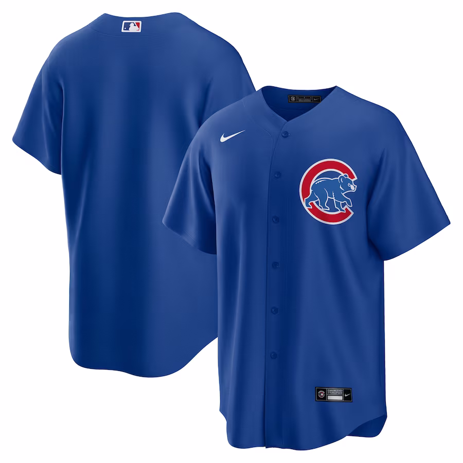 Men's Chicago Cubs Nike Royal Alternate Replica Team Jersey - ujerseystore