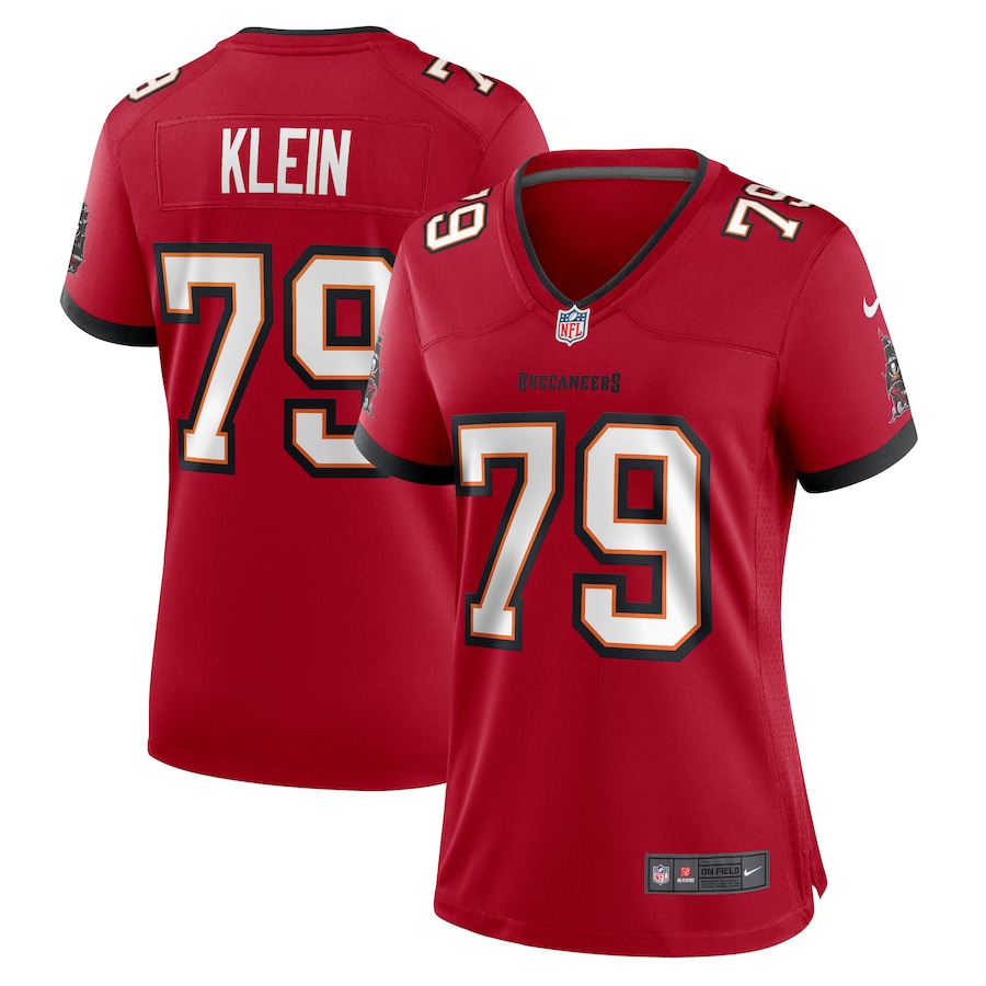 Women's Tampa Bay Buccaneers Elijah Klein Nike  Red  Game Jersey - ujerseystore
