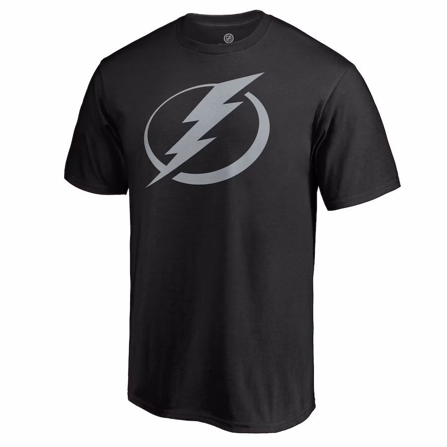 Men's Tampa Bay Lightning Black Team Alternate T-Shirt - ujerseystore