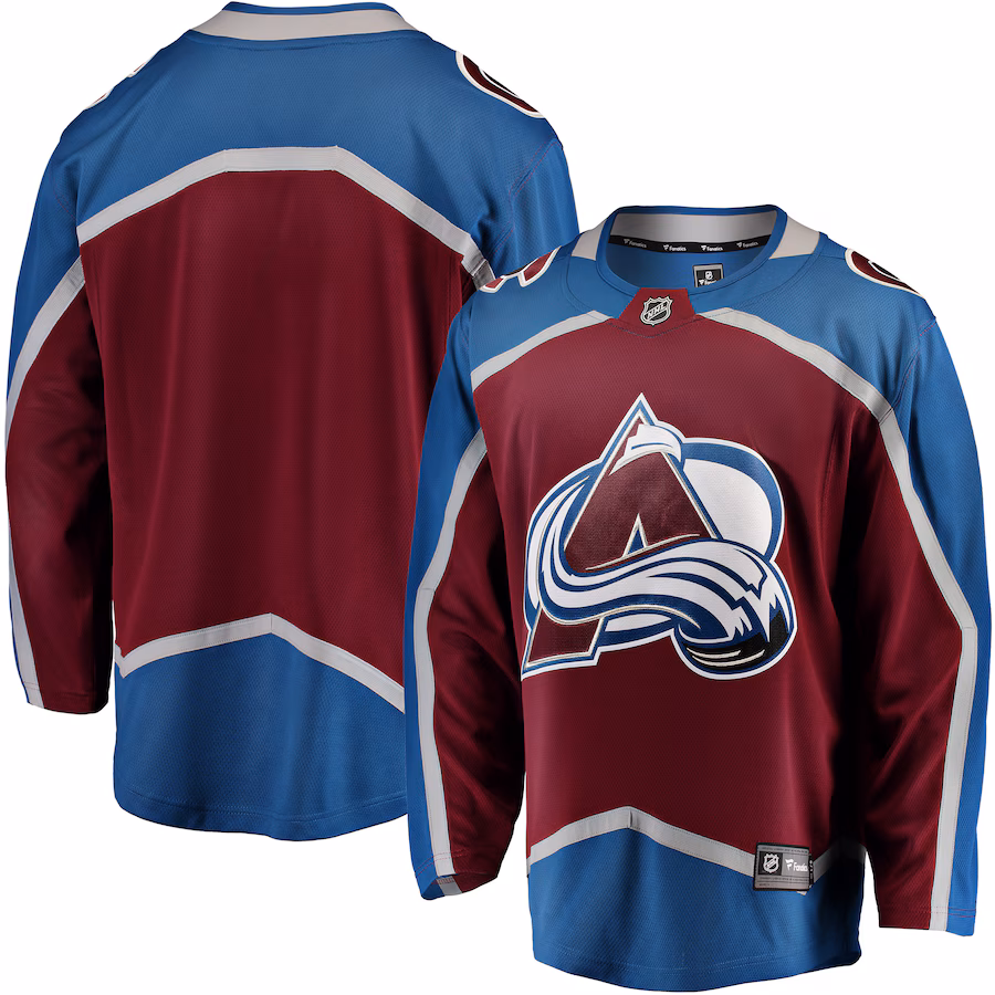 Men's Colorado Avalanche Fanatics Maroon Breakaway Home Jersey - ujerseystore