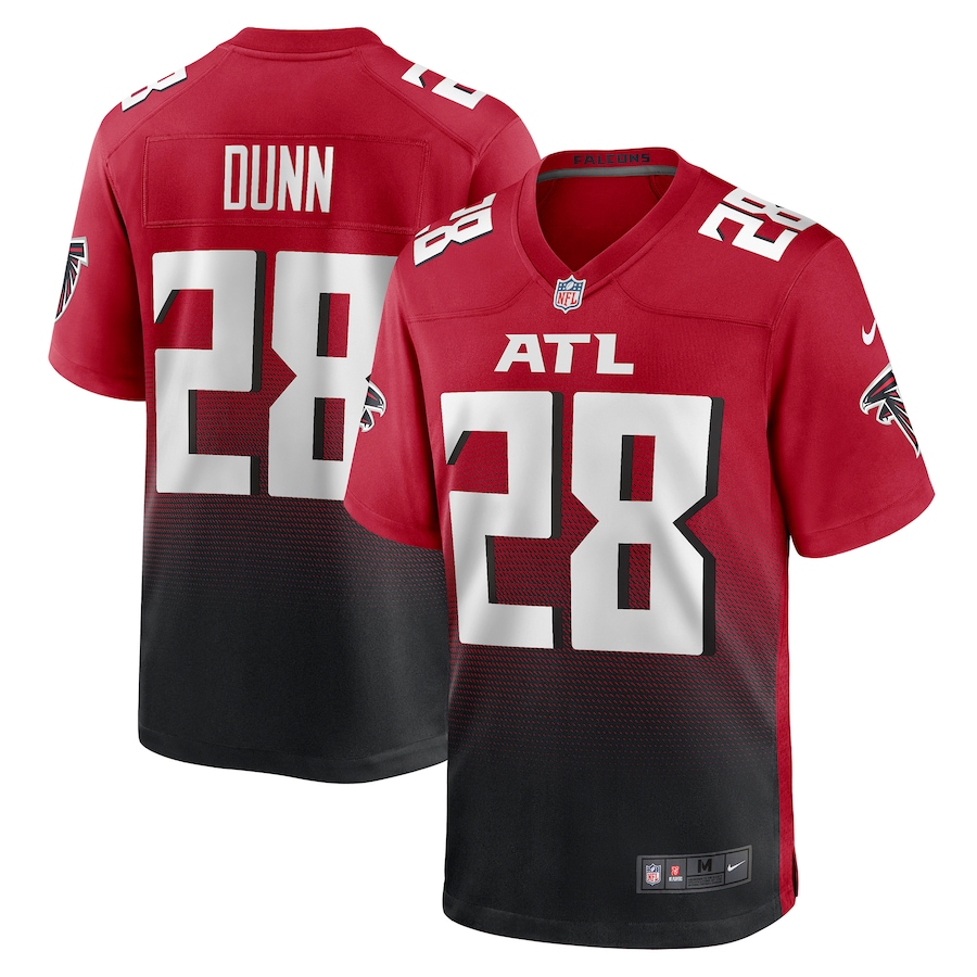 Men's Atlanta Falcons Warrick Dunn Nike Red Retired Player Alternate Game Jersey - ujerseystore