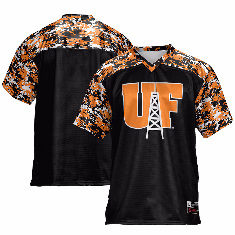 Youth GameDay Greats  Black Findlay Oilers Camo Football Jersey - ujerseystore