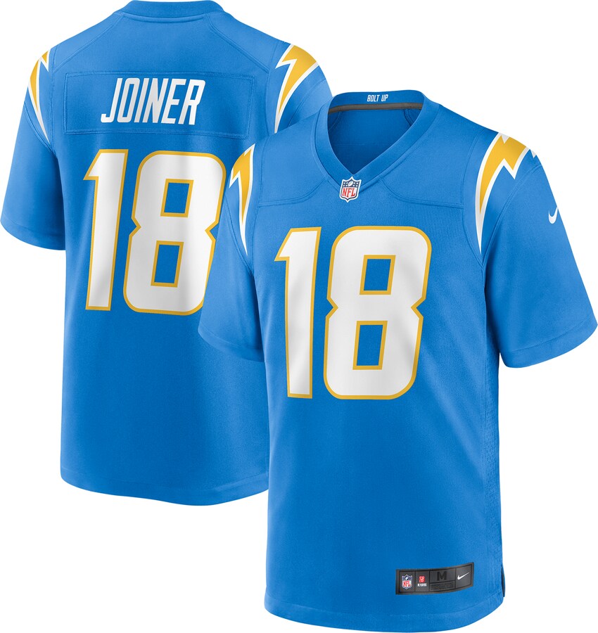 Men's Los Angeles Chargers Charlie Joiner Nike Powder Blue Game Retired Player Jersey - ujerseystore
