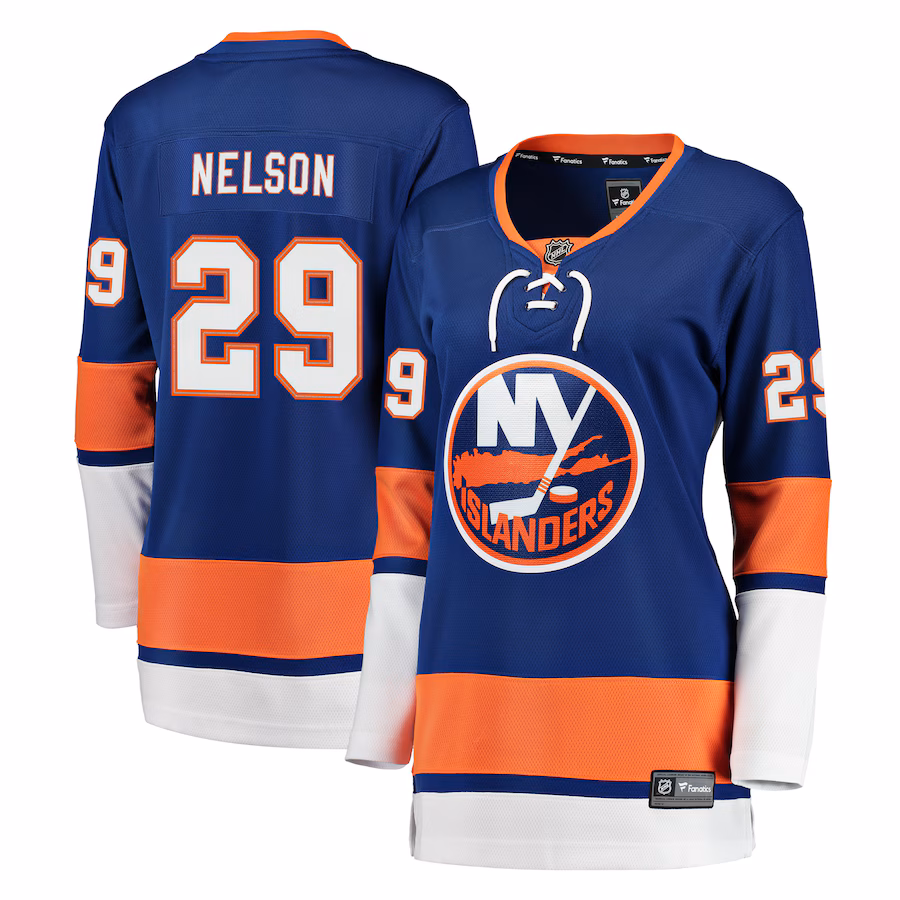 Women's New York Islanders Brock Nelson Fanatics Royal Breakaway Player Jersey - ujerseystore