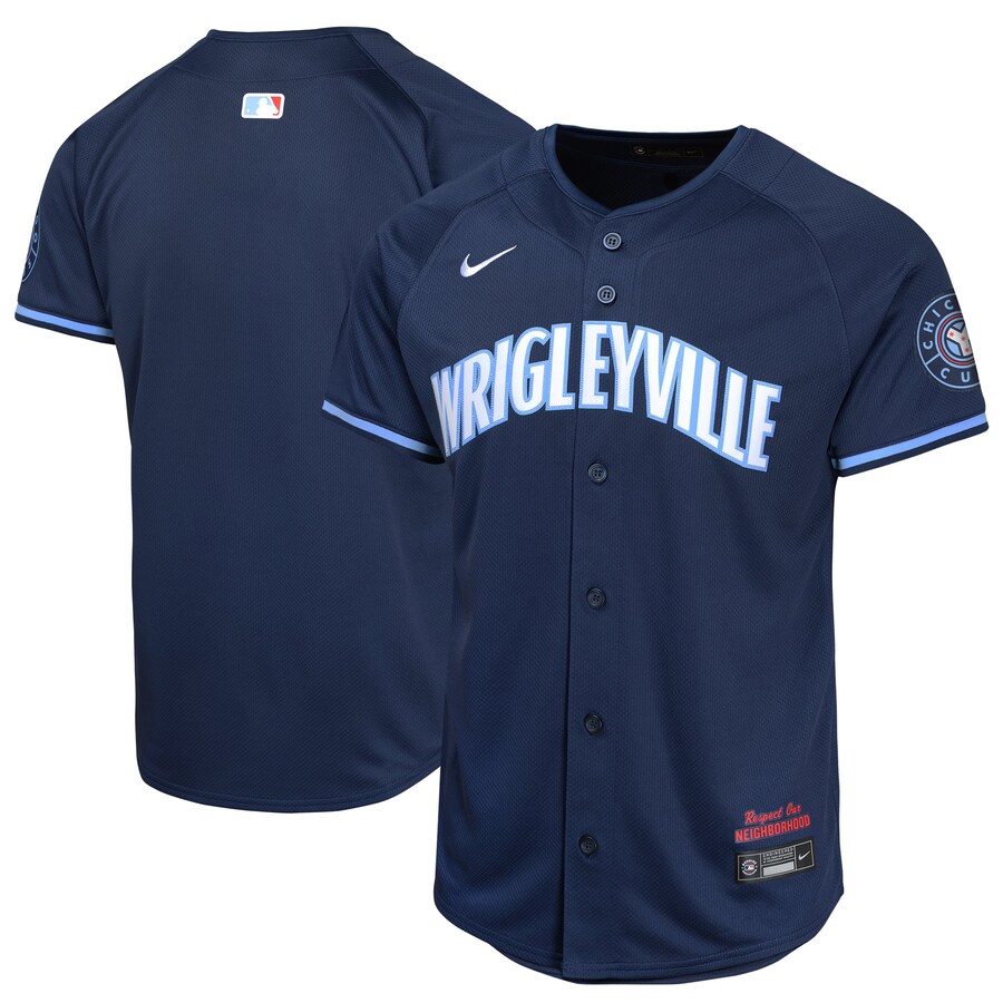 Youth Chicago Cubs  Nike Navy City Connect Limited Jersey - ujerseystore