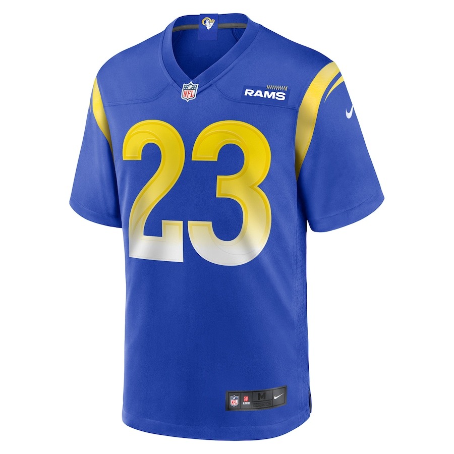 Men's Los Angeles Rams Kyren Williams Nike Royal Game Player Jersey - ujerseystore