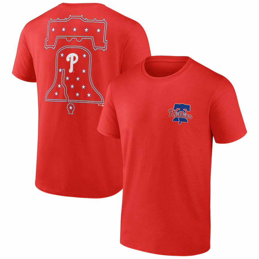 Men's Philadelphia Phillies Red Bring It T-Shirt - ujerseystore
