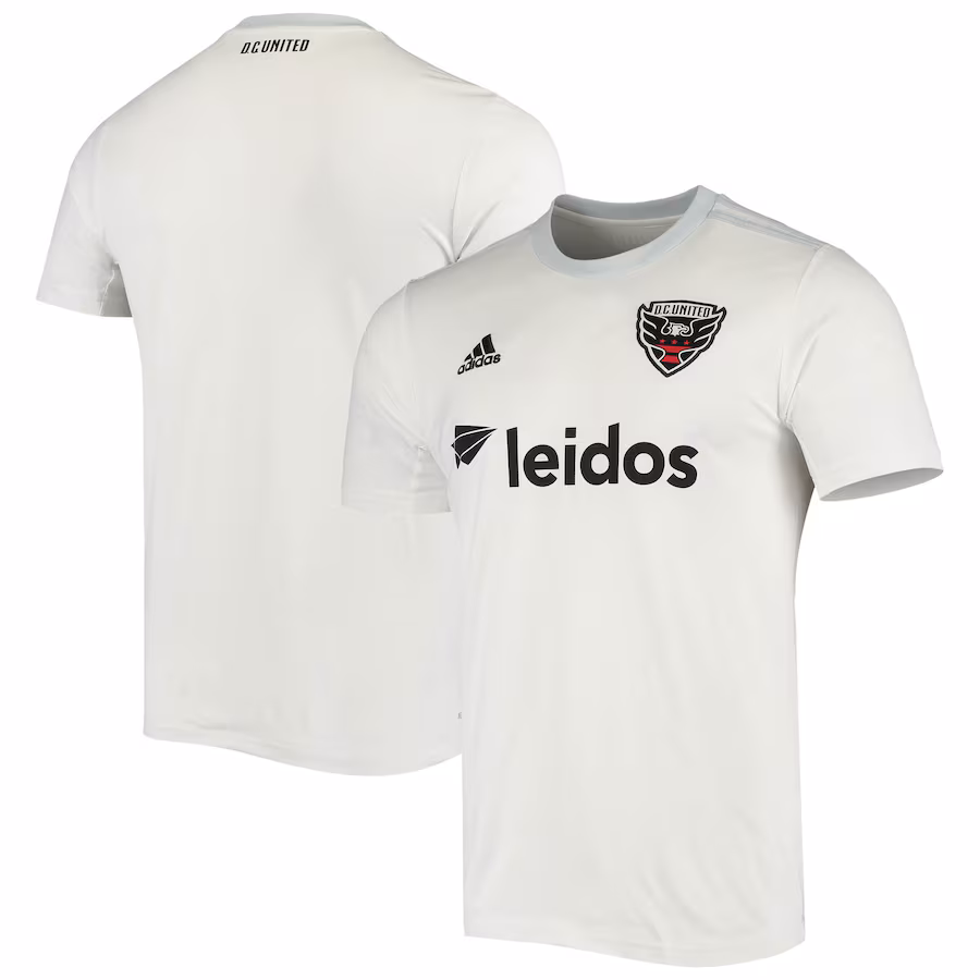 Men's D.C. United adidas White 2020/21 Replica Alternate Jersey - ujerseystore