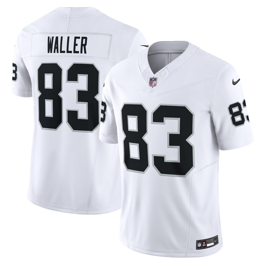 Men's Las Vegas Raiders Darren Waller Nike White Vapor F.U.S.E. Limited Jersey - ujerseystore