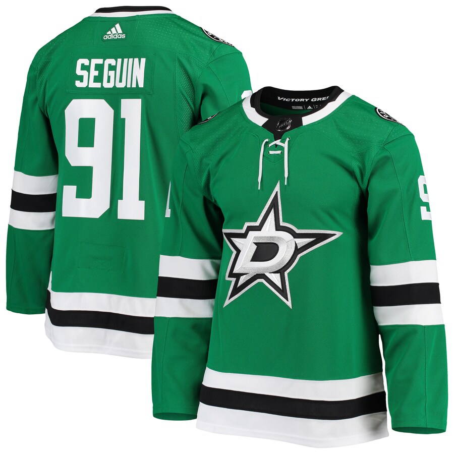 Men's Dallas Stars Tyler Seguin adidas Kelly Green Home Primegreen Authentic Pro Player Jersey - ujerseystore