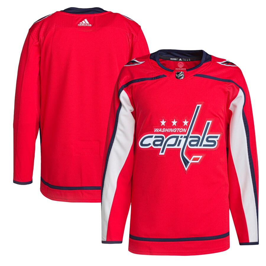 Men's Washington Capitals adidas Red Home Primegreen Authentic Pro Jersey - ujerseystore
