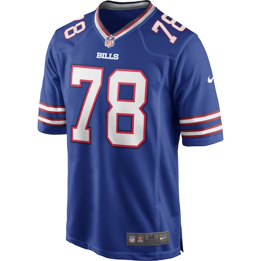 Men's Buffalo Bills Bruce Smith Nike Royal Game Retired Player Jersey - ujerseystore