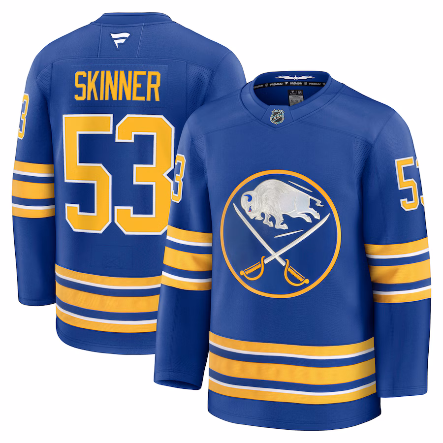 Men's Buffalo Sabres Jeff Skinner Fanatics Royal Home Premium Jersey - ujerseystore