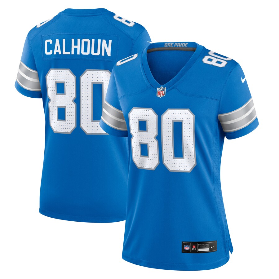 Women's Detroit Lions Jalon Calhoun Nike  Blue Game Jersey - ujerseystore