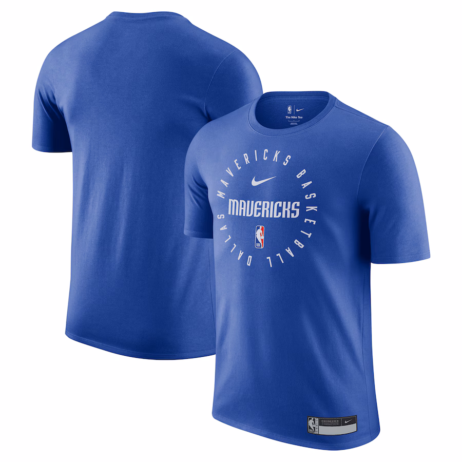 Men's Dallas Mavericks Nike Blue 2024/25 Legend On-Court Practice Performance T-Shirt - ujerseystore