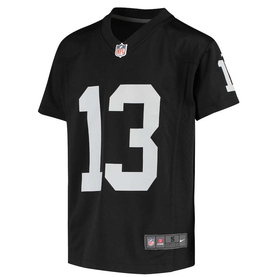 Youth Las Vegas Raiders Hunter Renfrow Nike Black Game Jersey - ujerseystore
