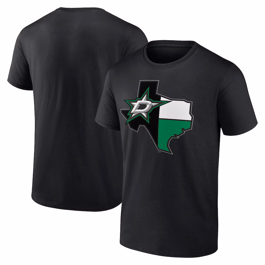 Men's Dallas Stars Black District T-Shirt - ujerseystore