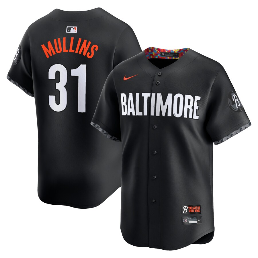Men's Baltimore Orioles Cedric Mullins Nike Black City Connect Limited Player Jersey - ujerseystore