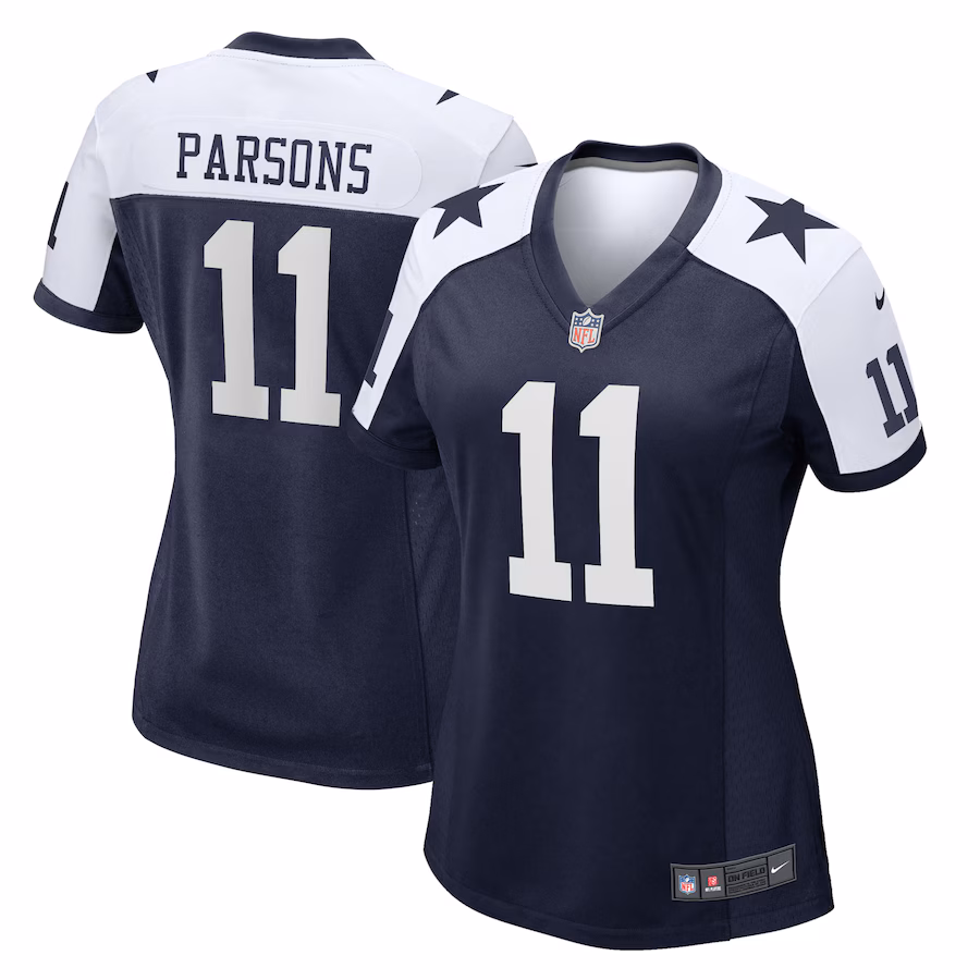 Women's Dallas Cowboys Micah Parsons Nike Navy Alternate Game Jersey - ujerseystore