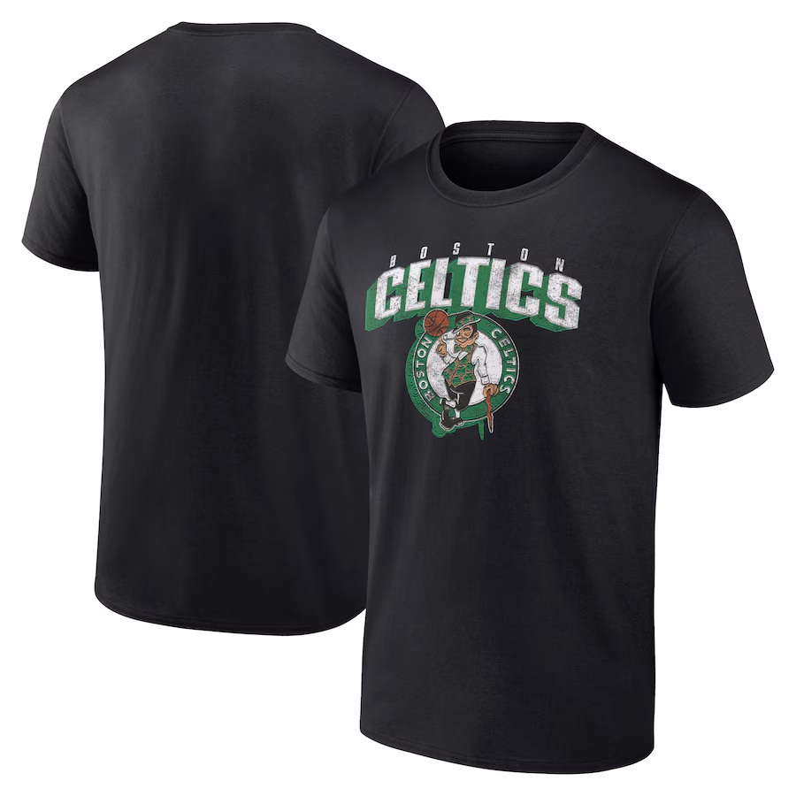 Men's Boston Celtics  Black Breakaway Dunk T-Shirt - ujerseystore