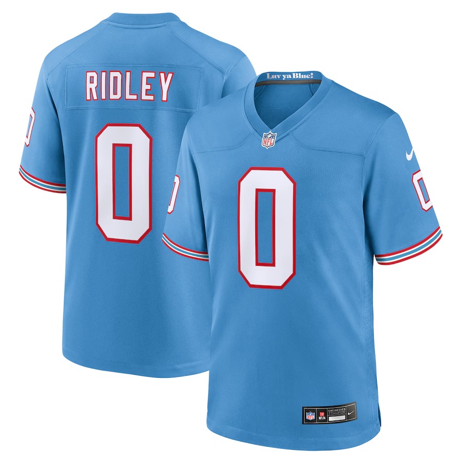 Youth Tennessee Titans Calvin Ridley Nike Light Blue Alternate Game Jersey - ujerseystore