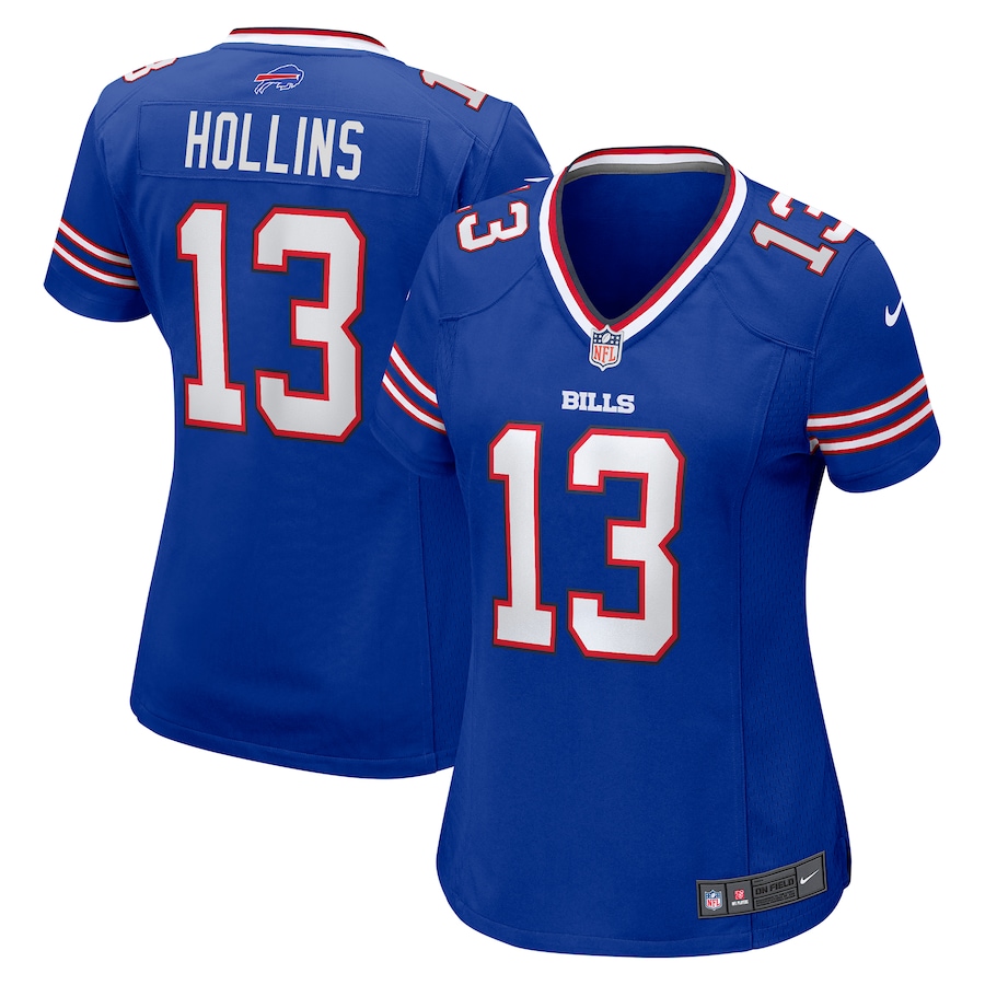 Women's Buffalo Bills Mack Hollins Nike  Royal  Game Jersey - ujerseystore