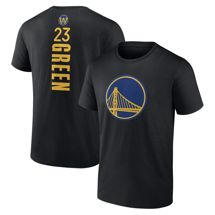 Men's Golden State Warriors Draymond Green Black Playmaker Name & Number T-Shirt - ujerseystore