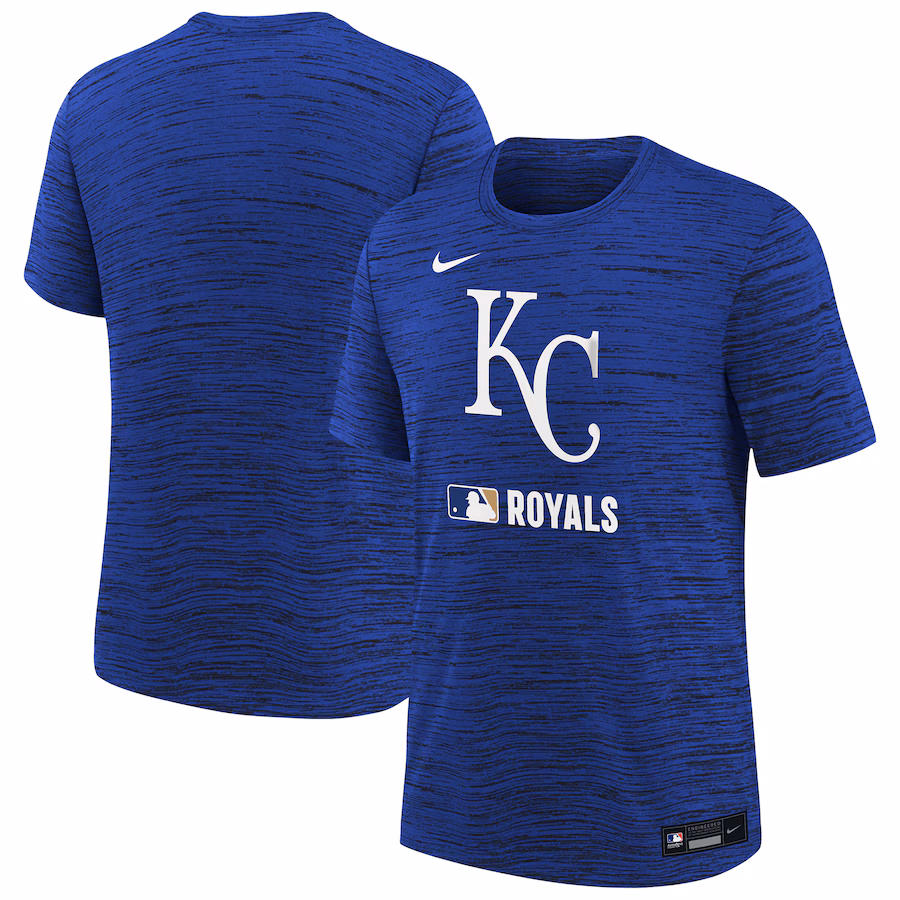 Youth Kansas City Royals Nike Royal Authentic Collection Velocity Performance T-Shirt - ujerseystore