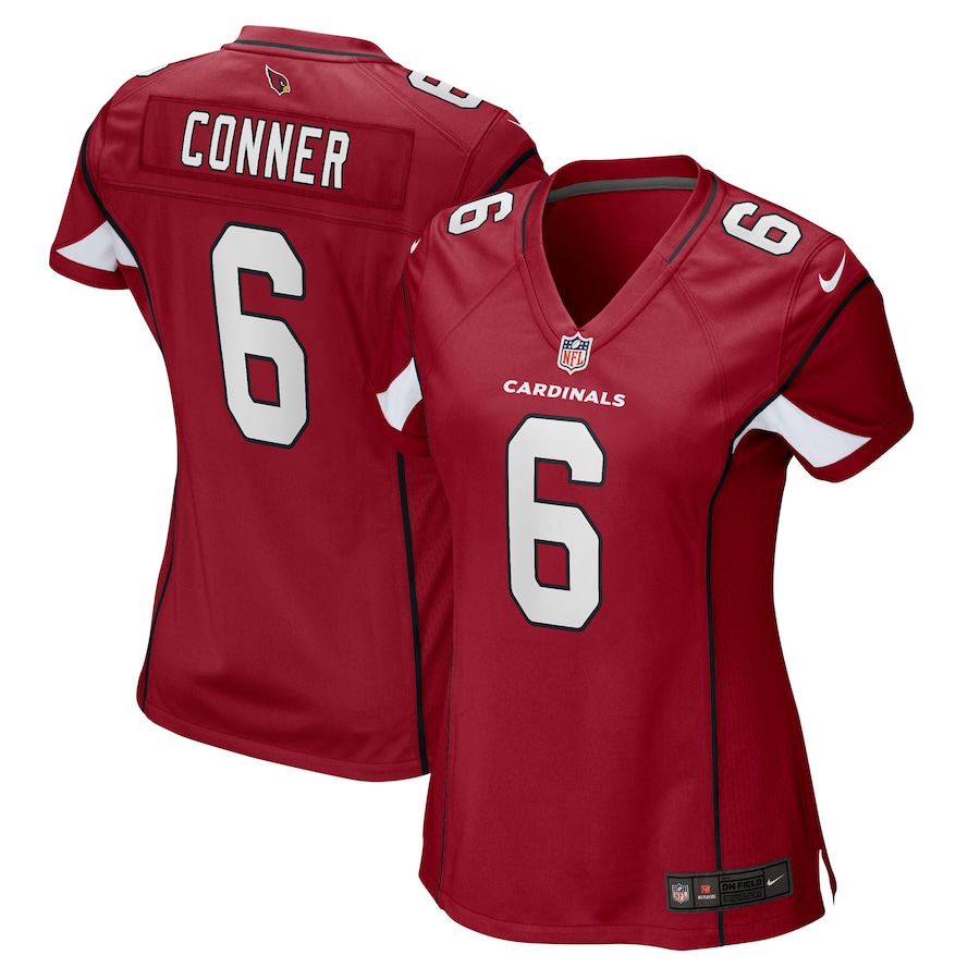 Women's Arizona Cardinals James Conner Nike Cardinal Game Jersey - ujerseystore