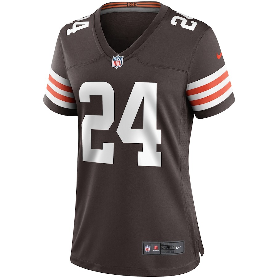 Women's Cleveland Browns Nick Chubb Nike Brown Game Jersey - ujerseystore