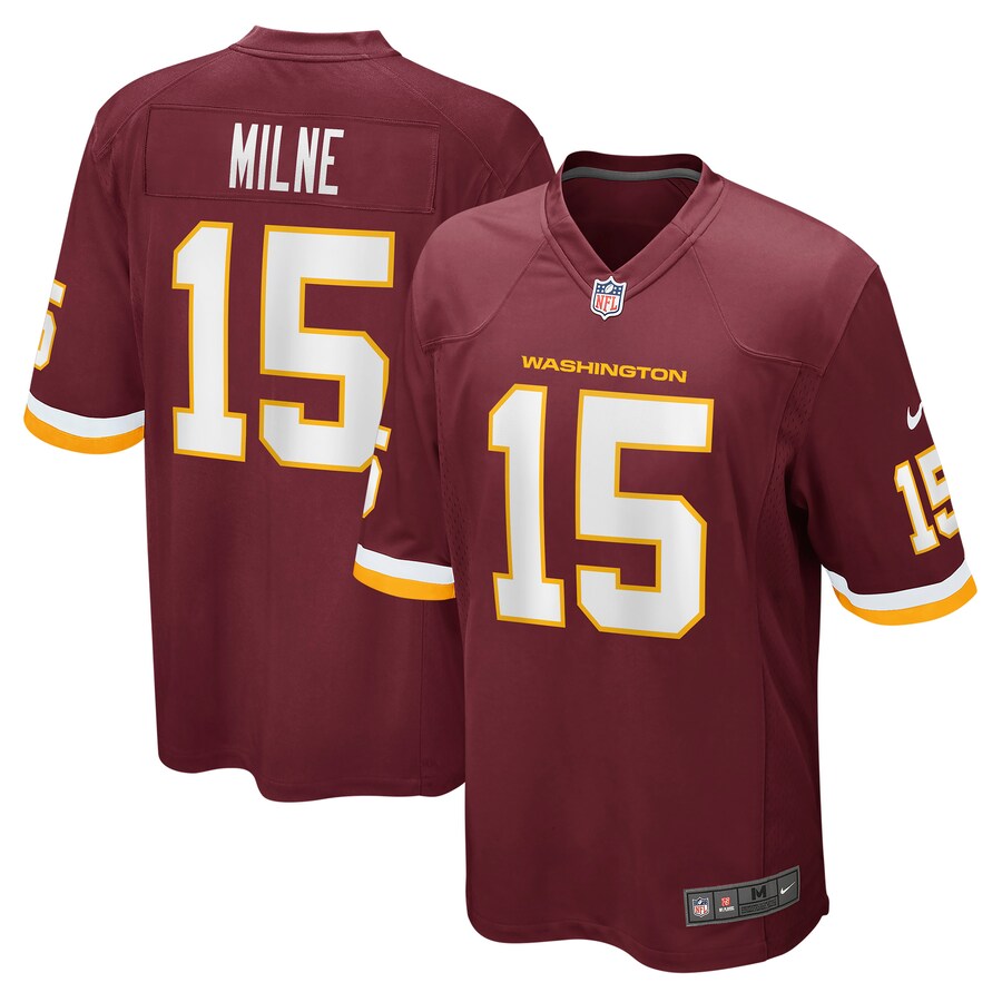 Men's Washington Football Team Dax Milne Nike Burgundy Player Game Jersey - ujerseystore