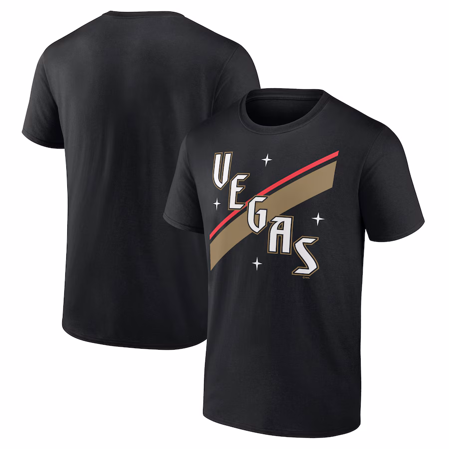 Men's Vegas Golden Knights Black Special Edition 2.0 Jersey Inspired T-Shirt - ujerseystore