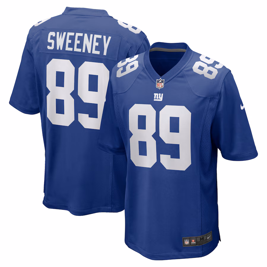 Men's New York Giants Tommy Sweeney Nike Royal Game Jersey - ujerseystore