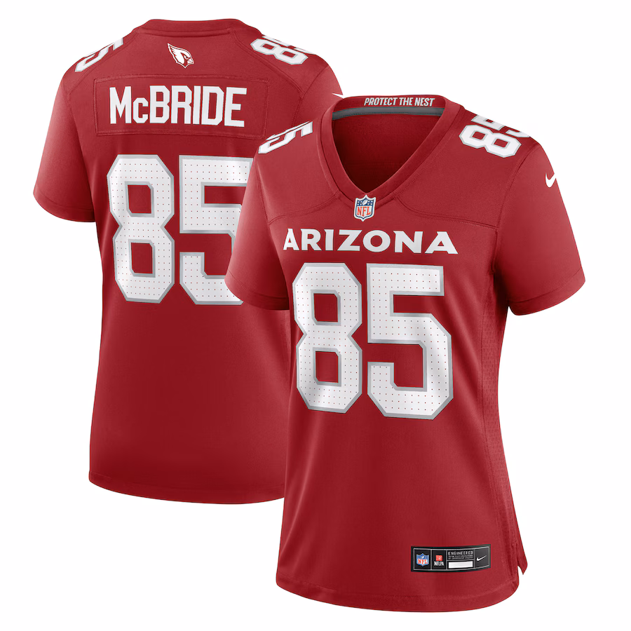 Women's Arizona Cardinals Trey McBride Nike  Cardinal  Game Jersey - ujerseystore