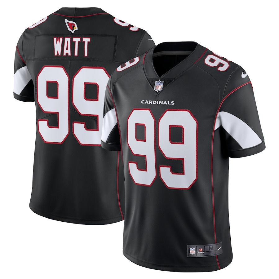 Men's Arizona Cardinals J.J. Watt Nike Black Vapor Limited Jersey - ujerseystore