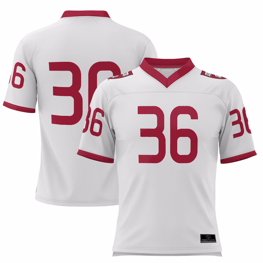 #36 Harvard Crimson GameDay Greats Football Jersey - White - ujerseystore