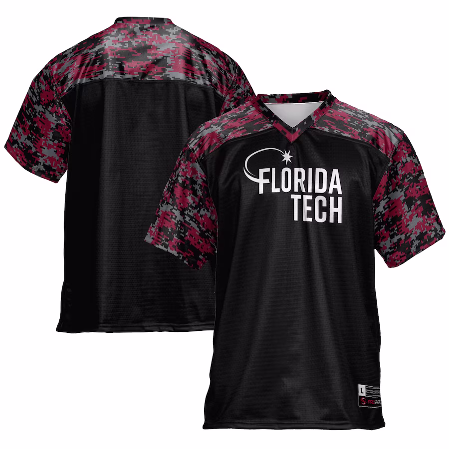 Florida Tech Panthers GameDay Greats Football Jersey - Black - ujerseystore