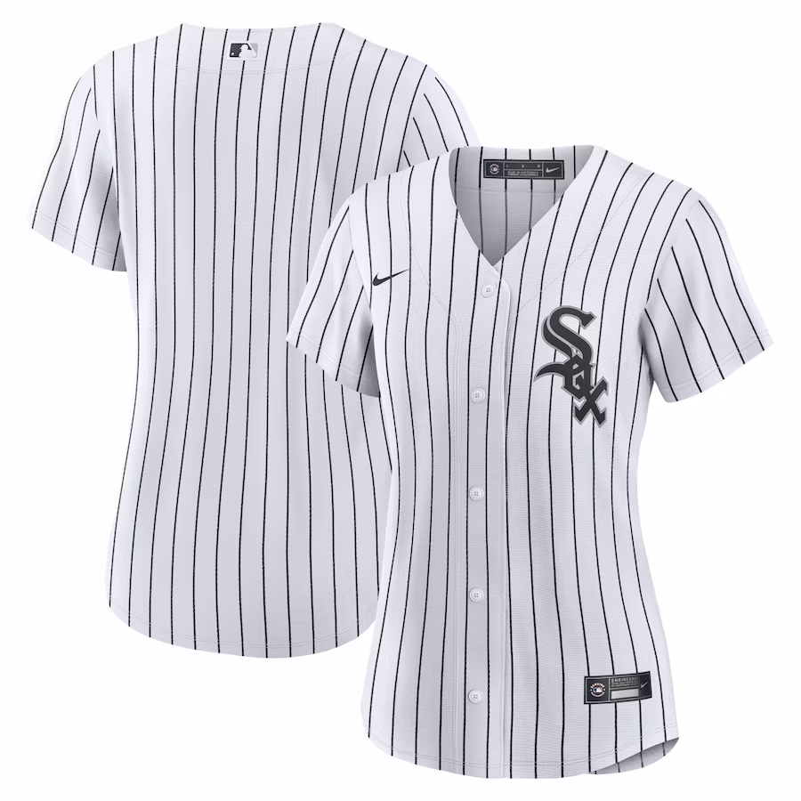 Women's Chicago White Sox Nike White Home Replica Team Jersey - ujerseystore