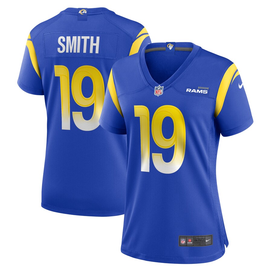 Women's Los Angeles Rams Xavier Smith Nike Royal Home Game Jersey - ujerseystore