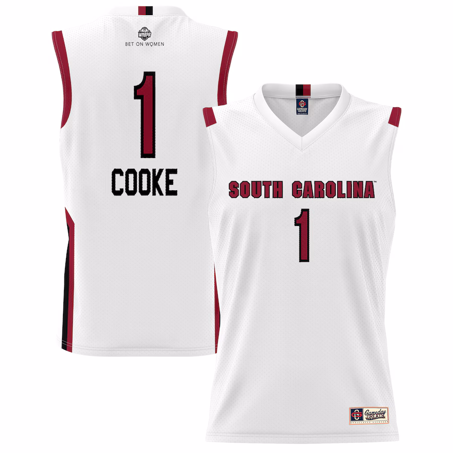 Unisex GameDay Greats  White South Carolina Gamecocks Lightweight Basketball Alumni Jersey - ujerseystore
