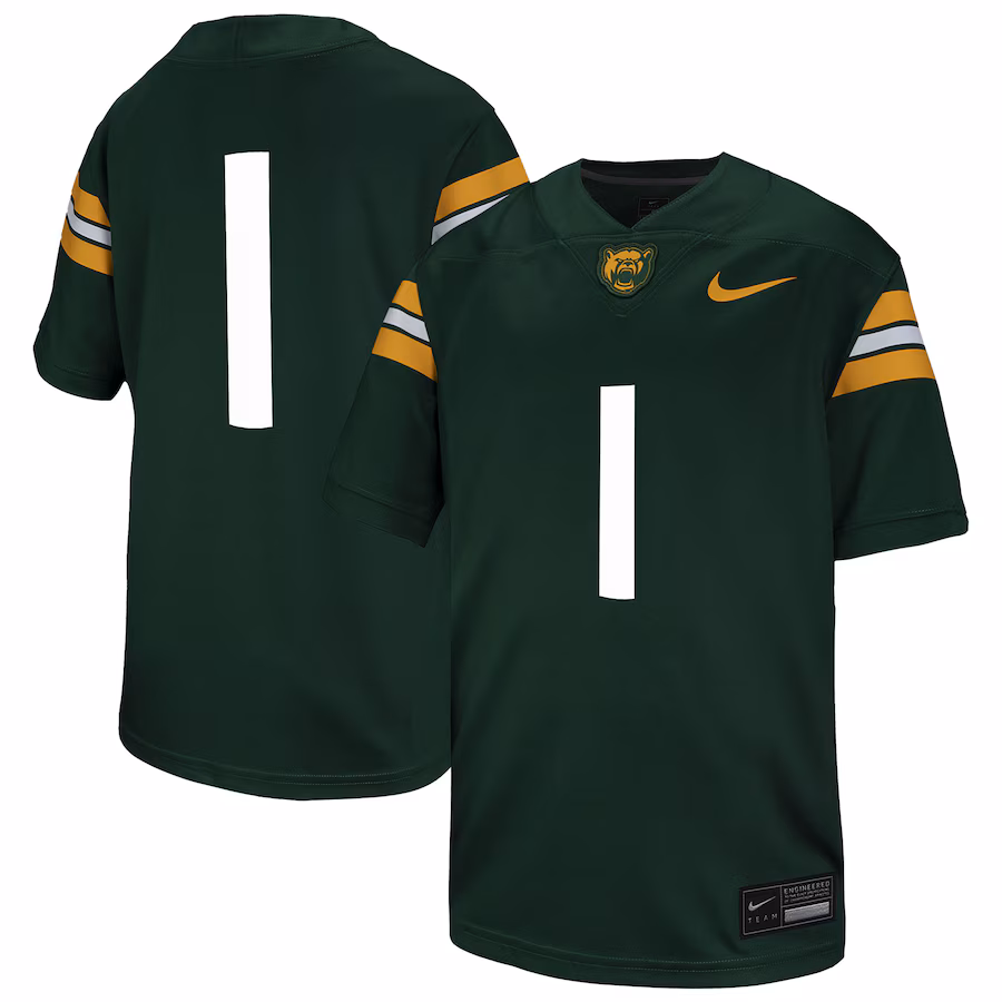 Youth Nike #1 Green Baylor Bears Untouchable Football Jersey - ujerseystore