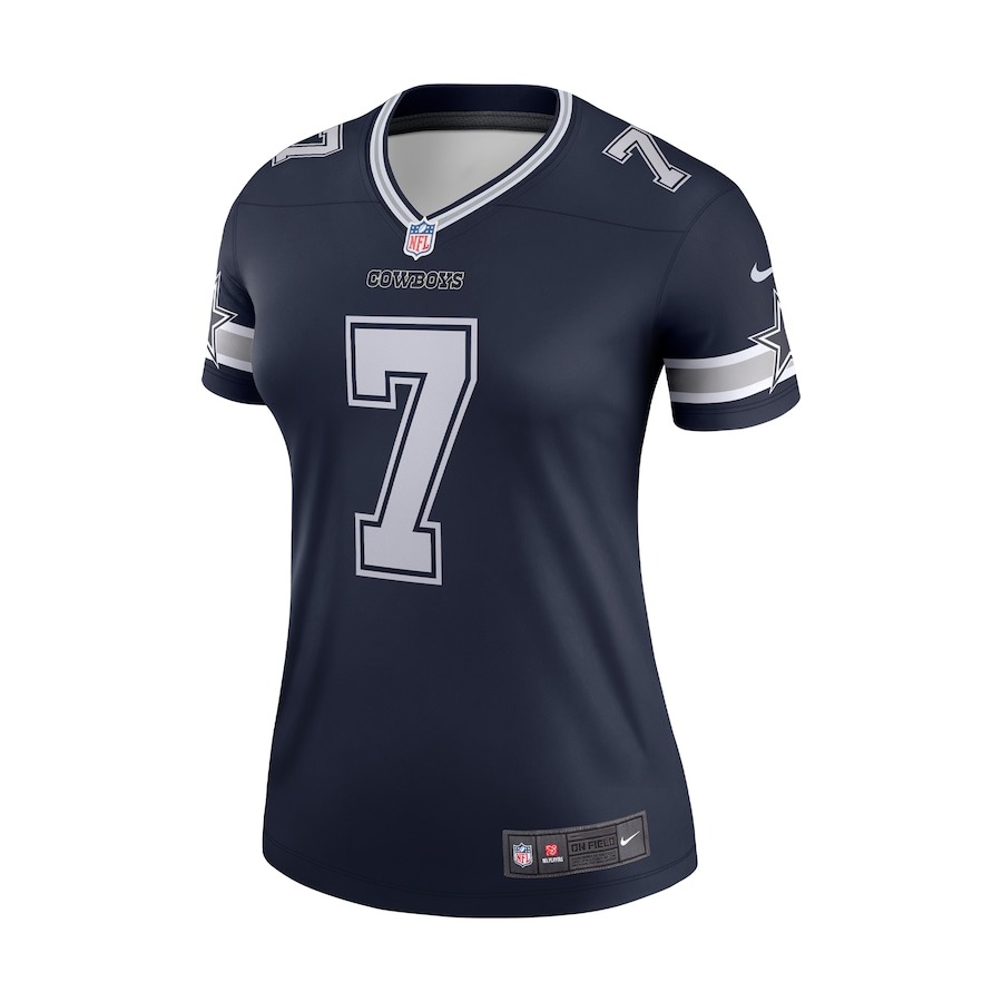 Women's Dallas Cowboys Trevon Diggs Nike Navy Legend Jersey - ujerseystore