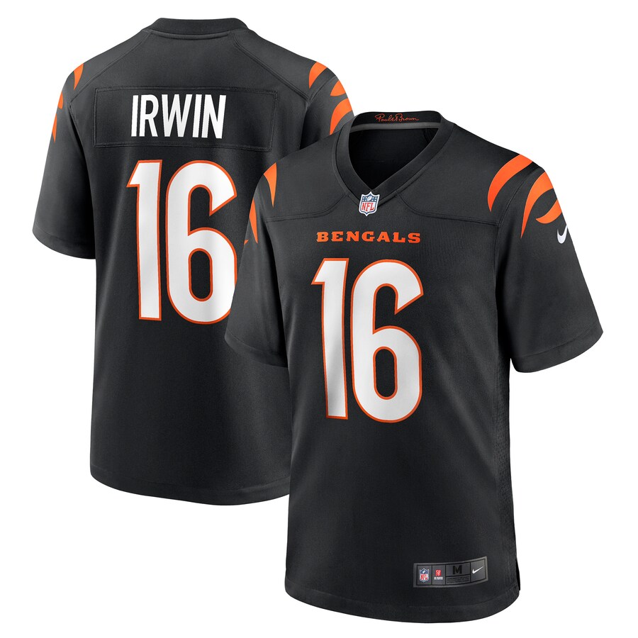Men's Cincinnati Bengals Trenton Irwin Nike Black Game Player Jersey - ujerseystore