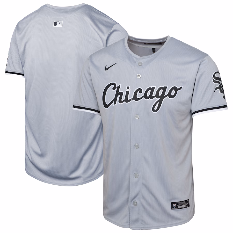 Youth Chicago White Sox Gray Road Limited Jersey - ujerseystore