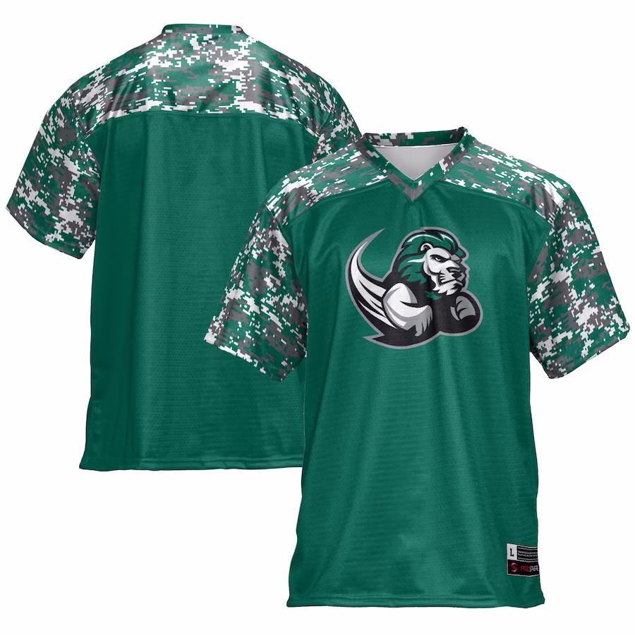 Slippery Rock Pride GameDay Greats Football Jersey - Green - ujerseystore