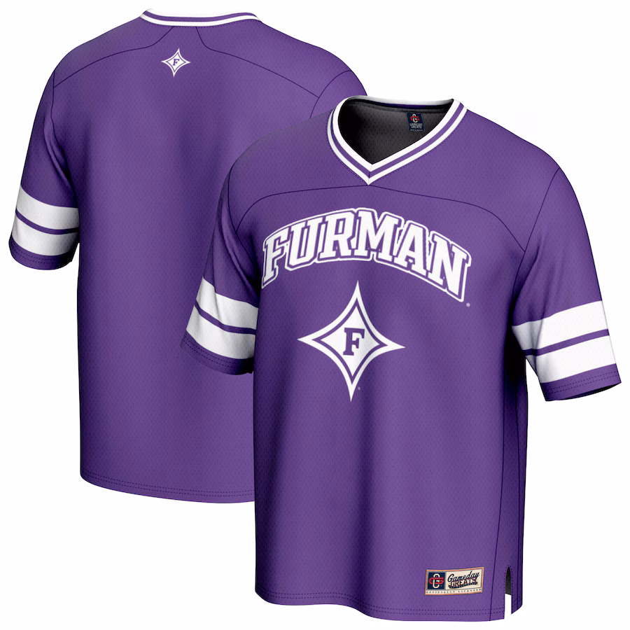 Unisex GameDay Greats Purple Furman Paladins Spirit Football Jersey - ujerseystore