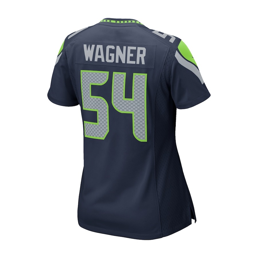 Women's Seattle Seahawks Bobby Wagner Nike Navy Game Jersey - ujerseystore