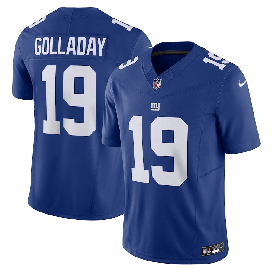 Men's New York Giants Kenny Golladay Nike Royal Vapor F.U.S.E. Limited Jersey - ujerseystore