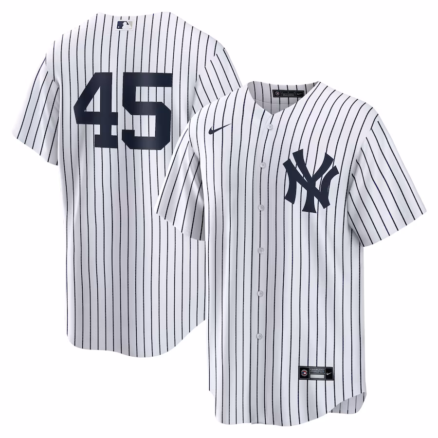 Men's New York Yankees Gerrit Cole Nike White Home Replica Player Jersey - ujerseystore