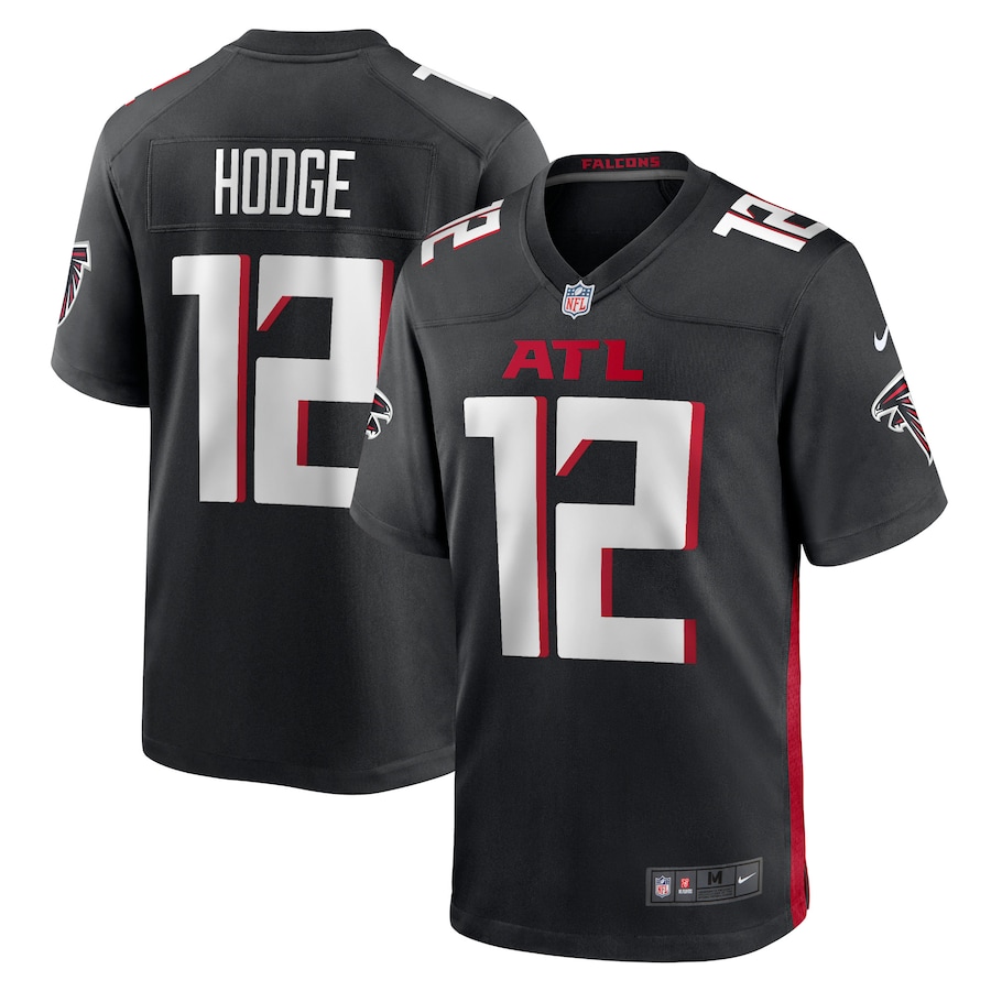 Men's Atlanta Falcons KhaDarel Hodge Nike Black Game Jersey - ujerseystore